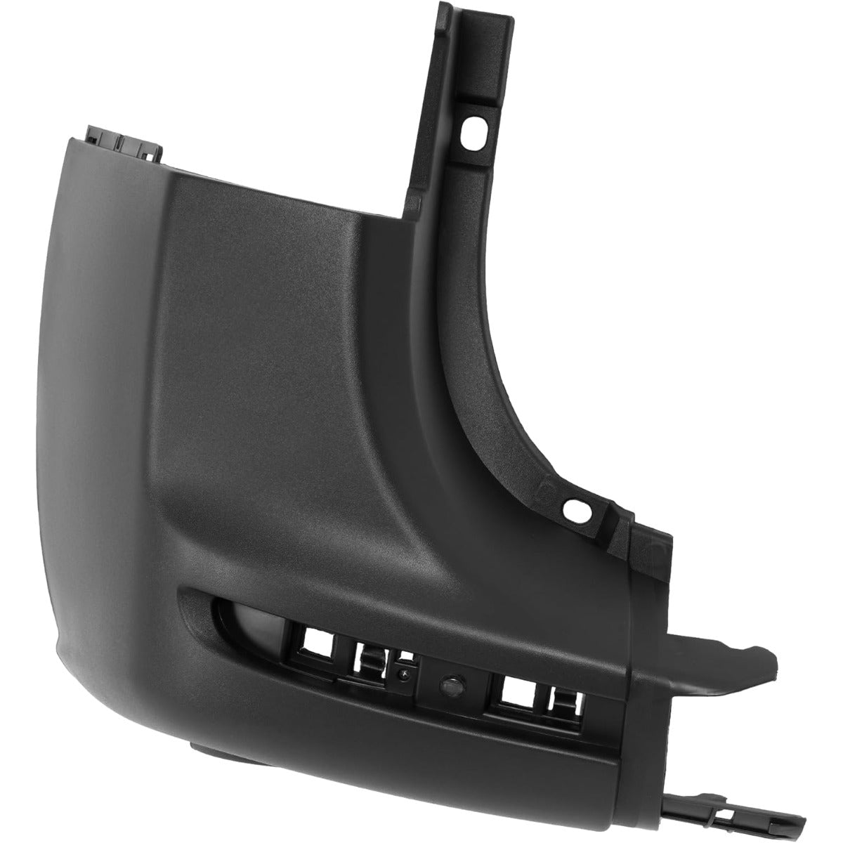 ALMULOO Rear Bumper End Cap Compatible with 2019-2021 Mercedes-Benz Sprinter W907 Replacement For 9078853500 Plastic(PP) Textured Black Left Sidea