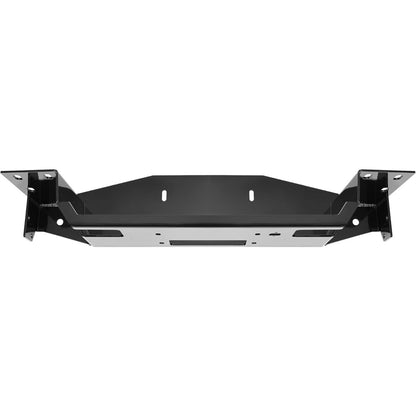ALMULOO Universal Front Bumper Hidden Winch Mounting Plate for All Full Size Front Bumpers Compatible with Ford F150 F250 F350 F450 F550 Bronco Dodge Ram Winch Tray Mount Powder Coated Black