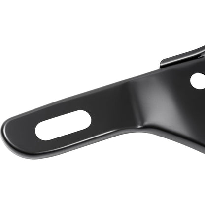 ALMULOO Right Passenger Side Front Bumper Bracket Compatible with 1995-1997 Toyota Tacoma (submodel- DLX, SR5) TO1067115 52011AD010 Steel Electrophoresis Primed Black