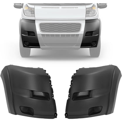 KUAFU 2PCS Bumper End Cap Compatible with 2019-2022 Ram Promaster