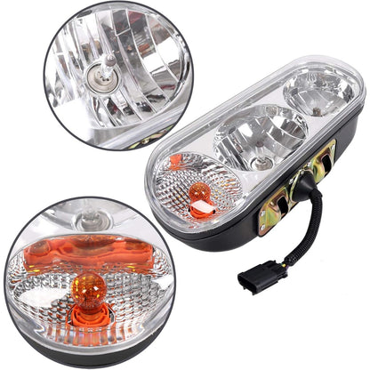 Universal Halogen Snow Plow Lights Kit Compatible with Boss Western Meyer Blizzard Curtis Snowdog Replacement for 1311100 Snow Plow Lights Accessories LYPL-067