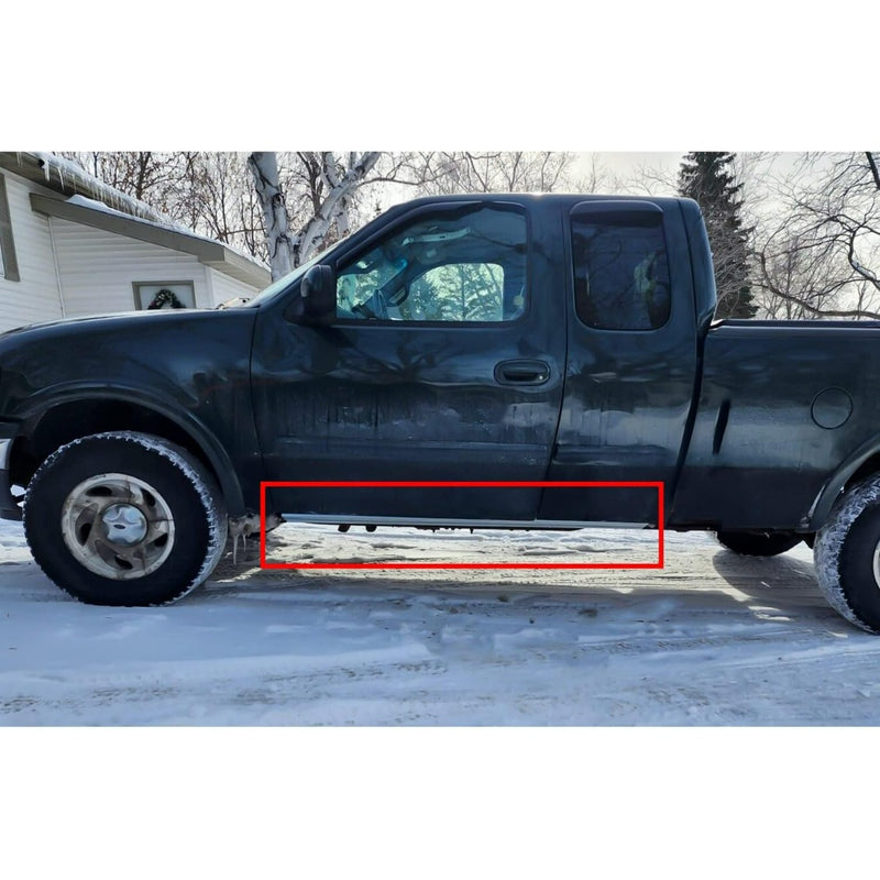 Slip-On Outer Rocker Panels For Ford F150 1997-2003 Extended Cab XL XLT LH & RH Pair ET-024