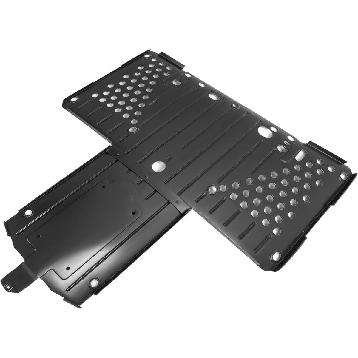 UTV Skid Plate Compatible with 2013-2019 Polaris Ranger XP 900 570 1000 Brutus Diesel Replacement for 5438878-070 Plastic Black