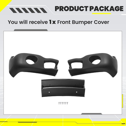 KUAFU Bumper Cover Compatible with 03-07 Sierra 1500/2500/3500 Series incl