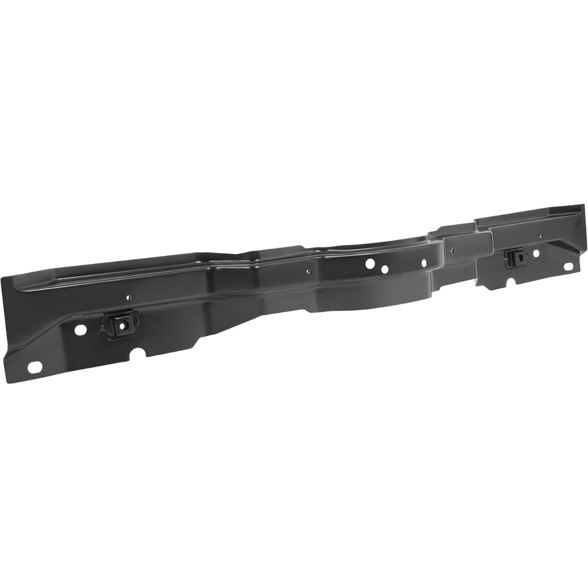 ALMULOO Transverse Full Floor Support Crossmember Compatible wtih 1987-1995 Jeep Wrangler Steel Frame Reinforcement Electrocoated Black