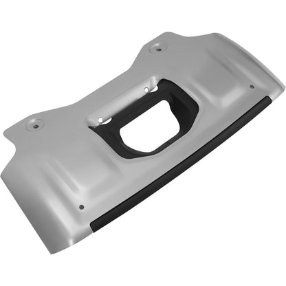 Front Under Shield Skid Plate Kit Compatible with 2020-2025 Land Rover Defender 90 110 130 Splash Lower Bumper Protector Guard Aluminium+Plastic+Steel Powder Coated Silvery