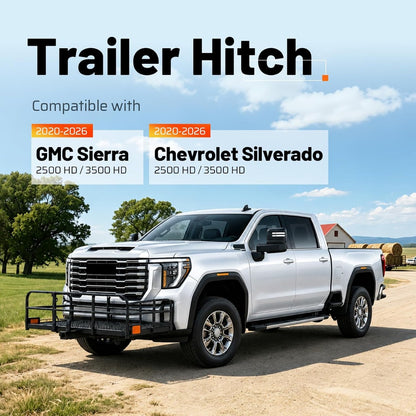 Trailer Hitch Compatible with 2020-2026 Sierra