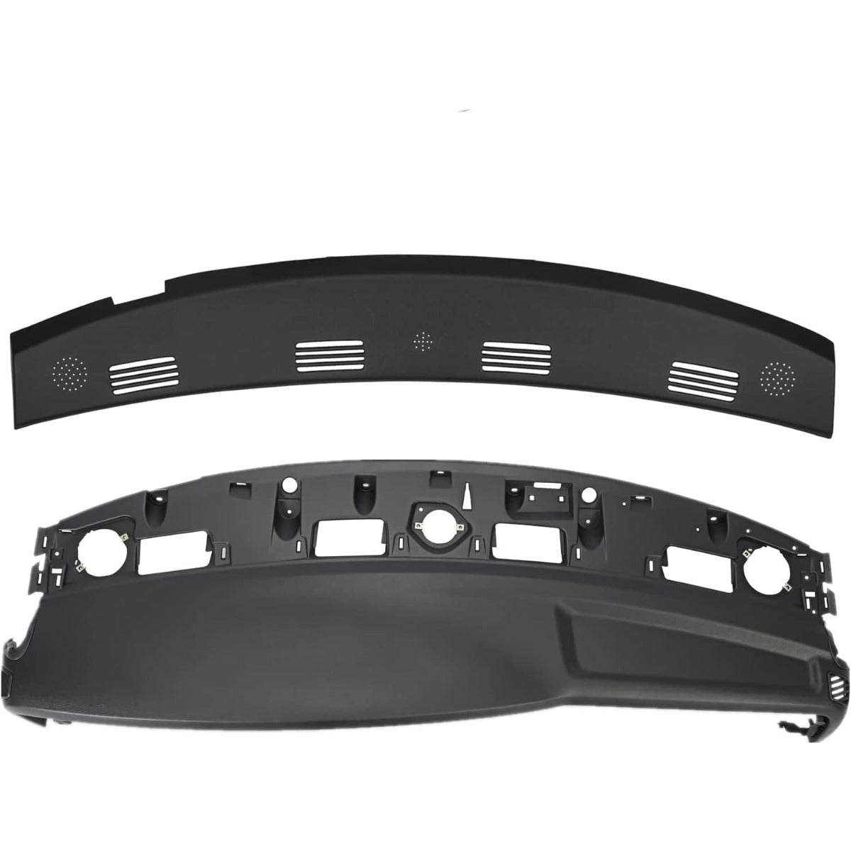 Dash Pad Dashboard Cover & Molded Dash Cover Cap Compatible with 2002-2005 Dodge Ram 1500 2500 3500 Full Replacement Instrument Panel Dash Panel (2 Packages)