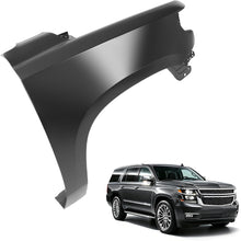HECASA Front, Right Fender Compatible with 2015-2020 Chevy Chevrolet Suburban Tahoe, Fender Panel Replacement for 84216910 GM1241388, Steel Electrophoresis Passenger Side