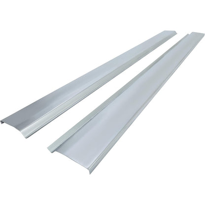 ALMULOO Outer Rocker Panels Replacement for 2002-2009 Dodge Ram 1500 2500