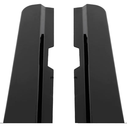 Side Skirts Compatible with 2010-2015 Chevy Camaro LT LS SS Model Rocker Panels Guard Extension Body Kit PP - Glossy Black LYAP-722-1