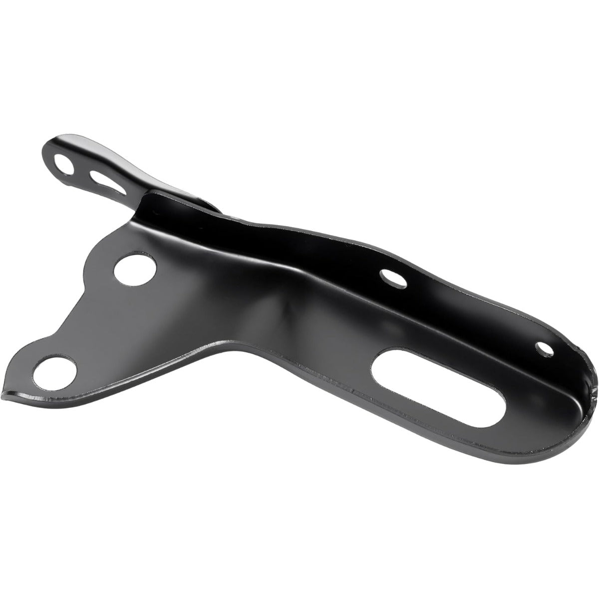 ALMULOO Right Passenger Side Front Bumper Bracket Compatible with 1995-1997 Toyota Tacoma (submodel- DLX, SR5) TO1067115 52011AD010 Steel Electrophoresis Primed Black