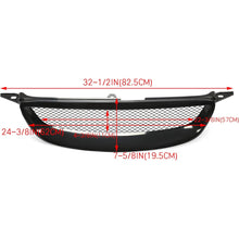 Front Bumper Grill Compatilbe with 2003-2006&2008 Toyota Corolla CE/LE/S/XRS Sedan 4-Door Front Hood Grille Black