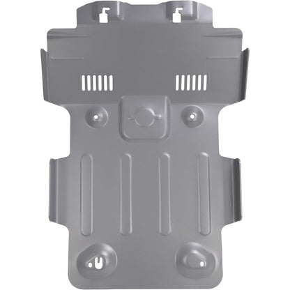 Skid Plate Compatible with 2022-2025 Toyota Tundra Sequoia 3.4L V6 Replacement for PTR6034220 Aluminium Powder Coated Frosted Gray