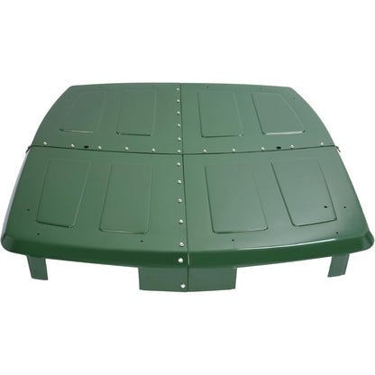 RE67856 Cab Roof Compatible with John Deere 7200 7210 7400 7410 7600 7710 7810++ Tractors Replacement for 1411-4502 GREEN Tractor Canopy
