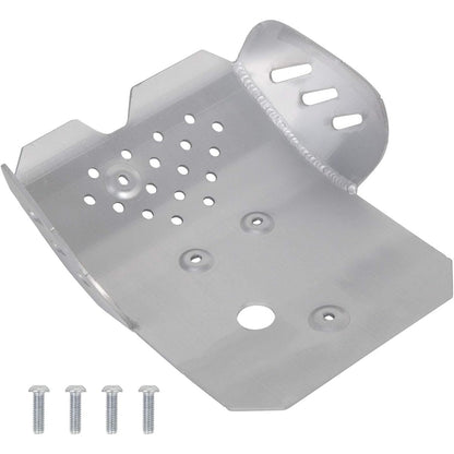 Skid Plate Engine Cover Guard Protector Compatible with 2000-2020 Suzuki DRZ400 DRZ400E DRZ400S, 2003 Kawasaki KLX400 Dual Sport Flatland Racing - Aluminum