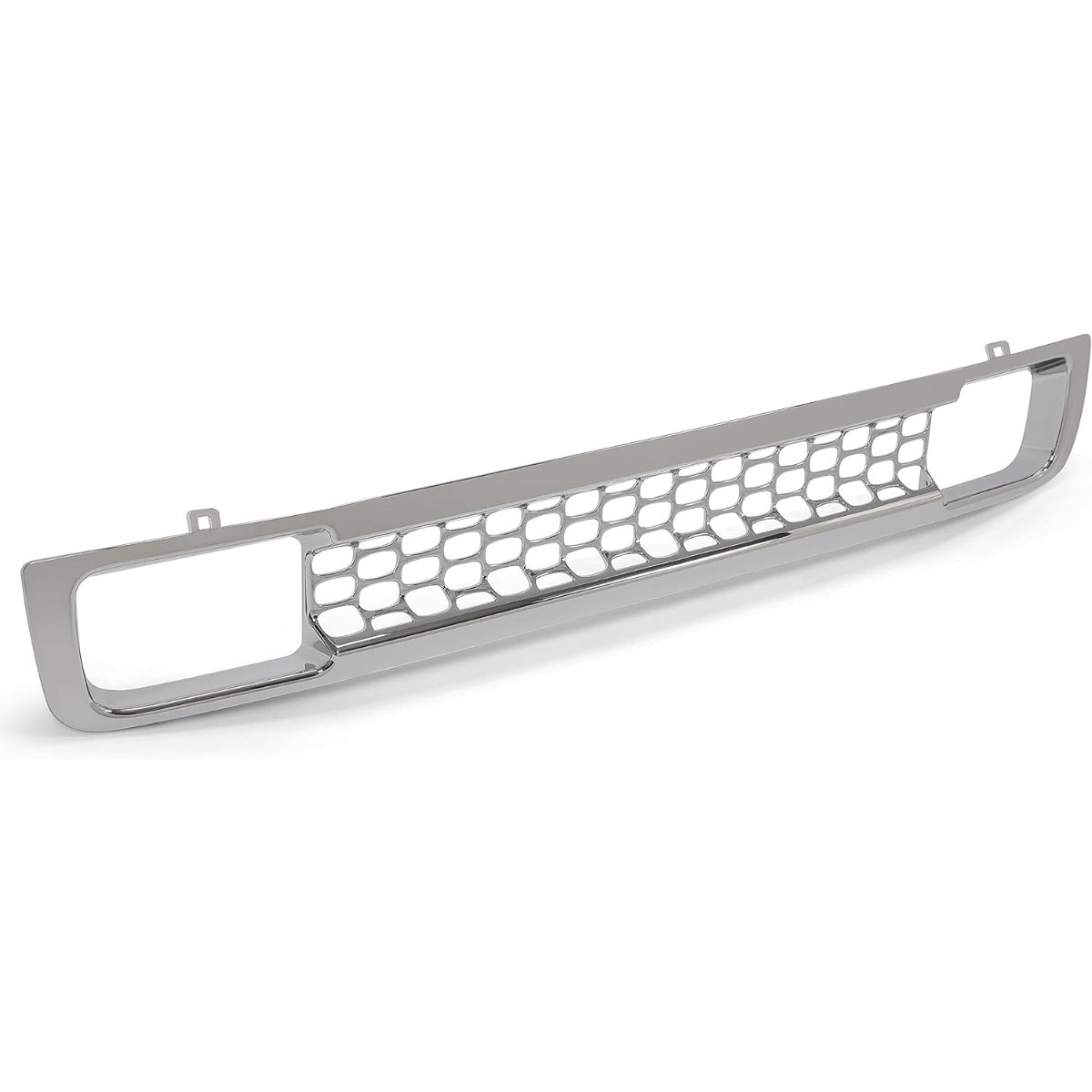 Front Bumper Lower Grille Compatible with 2011-2014 GMC Sierra 2500HD 3500HD Replacement for GM1036166 25832387 Denali Style Chrome Silvery