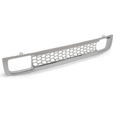 Front Bumper Lower Grille Compatible with 2011-2014 GMC Sierra 2500HD 3500HD Replacement for GM1036166 25832387 Denali Style Chrome Silvery