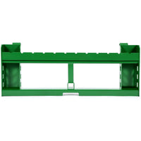 Load image into Gallery viewer, 50&quot; Pallet Fork Frame Attachment Compatible with John Deere Loaders 200 300 400 500 Series Skid Steer Rate 3000 LBS 2&quot; Receiver Hitch Green
