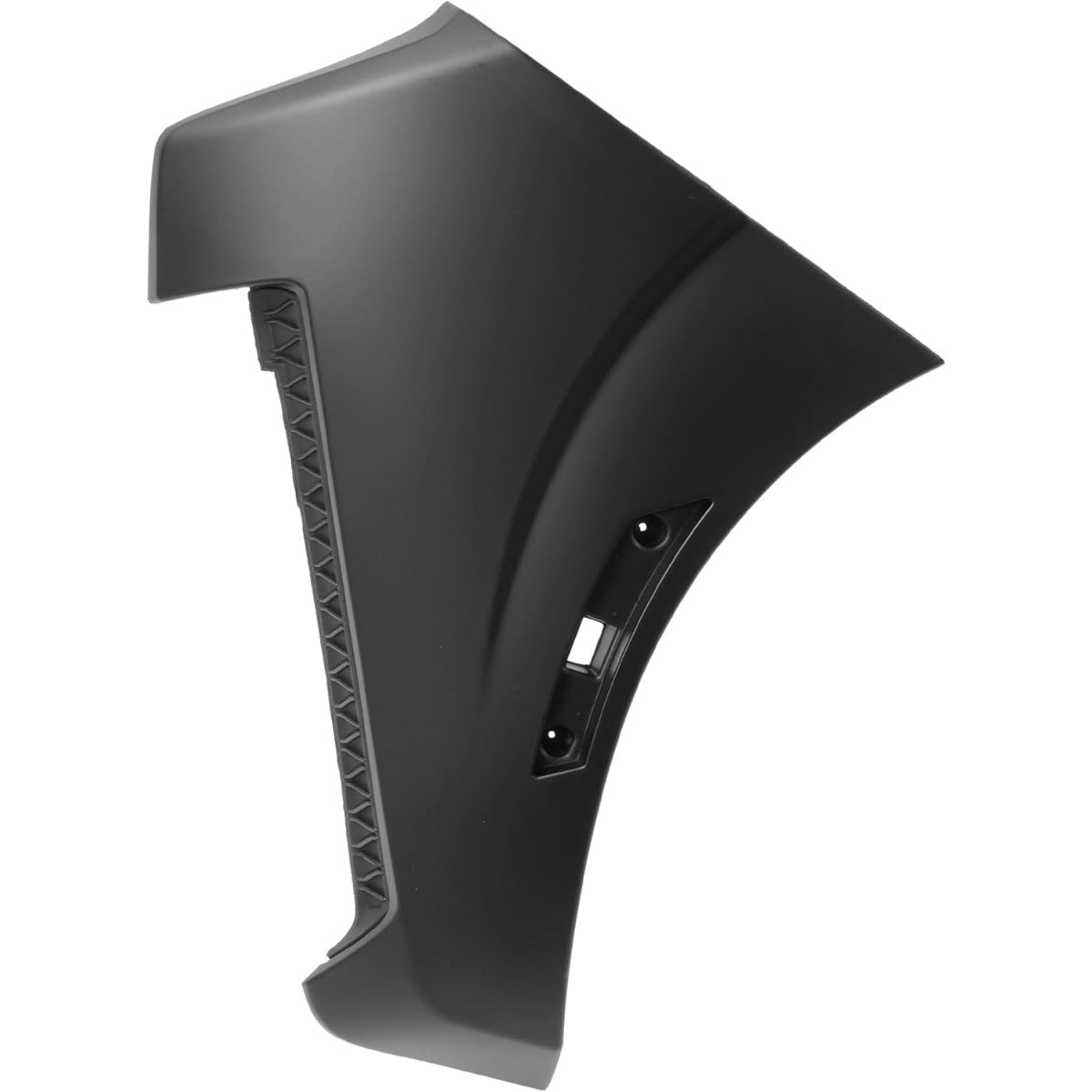 ALMULOO Plastic(PP) Driver Side Front Bumper End Cap Compatible with 2022 Nissan Frontier, 2023-2024 Nissan Frontier (submodel: S, SV) Painted Matte Black Reolace 620199BU0C NI1016100