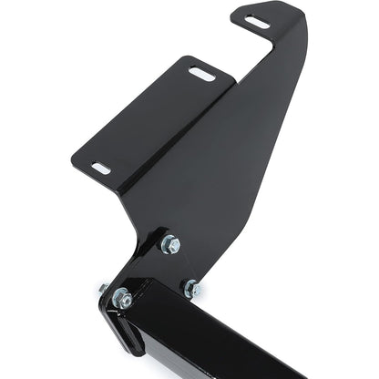 HECASA 2'' Class 3 Trailer Hitch Receiver Compatible with 2008-2020 Chrysler Town & Country Dodge Grand Caravan RAM C/V Tradesman Volkswagen Routan Steel Black Powder Coated (NN1400)