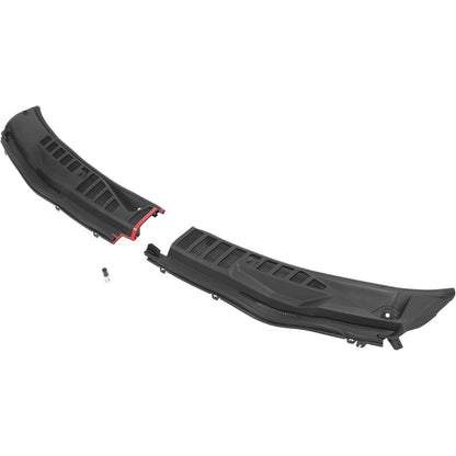 Windshield Wiper Cowl Panel Grille Compatible with 2017-2022 Ford F-250 F-350 F-450 F-550 Super Duty Replacement for HC3Z-25022A69-AC HC3Z-25022A68-AB Front Window Cover Insert Panel Left&Right