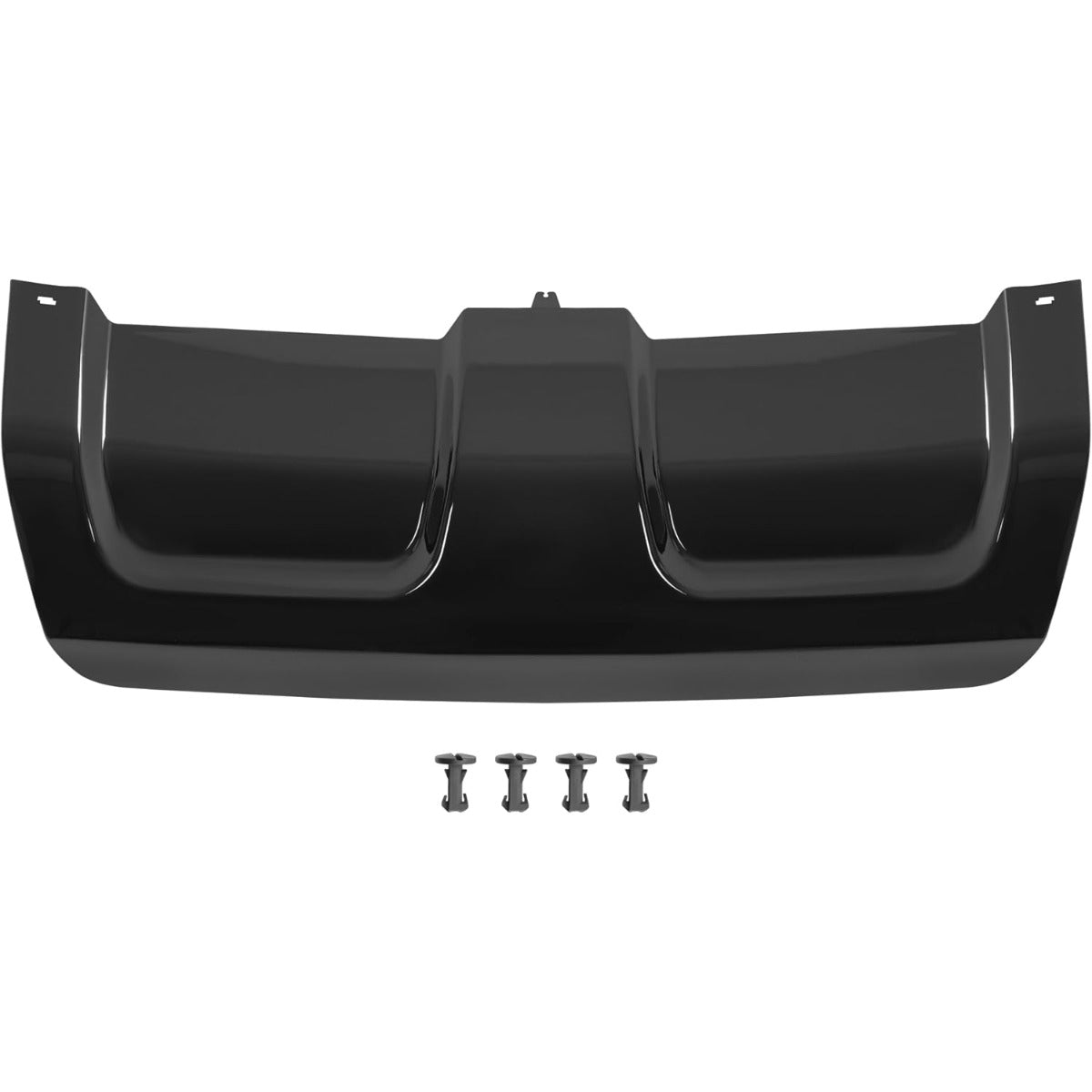PP Plastic Rear Bumper Skid Plate Compatible with 2014-2017 Land Rover Range Rover Sport Black