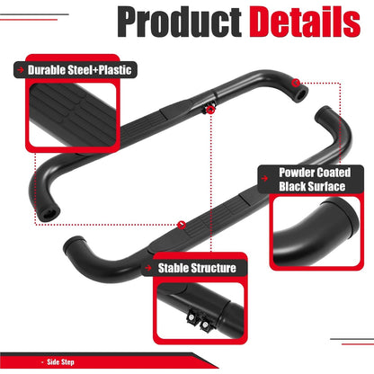Running Board Step Compatible with 97-03 F-150/F-250 LD Regular Cab