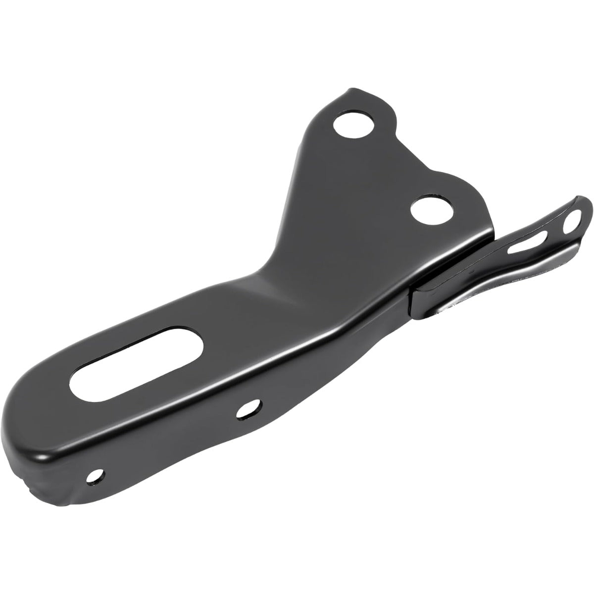 ALMULOO Left Driver Side Front Bumper Bracket Compatible with 1995-1997 Toyota Tacoma (submodel- DLX, SR5) TO1066115 52012AD010 Steel Electrophoresis Primed Black