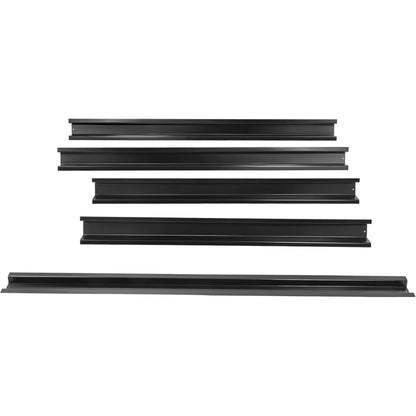 ALMULOO Truck Bed Floor Support Set of 5 Compatible with 1977-2016 Ford F-150 Crossmembers Supports Electrophoresis Steel