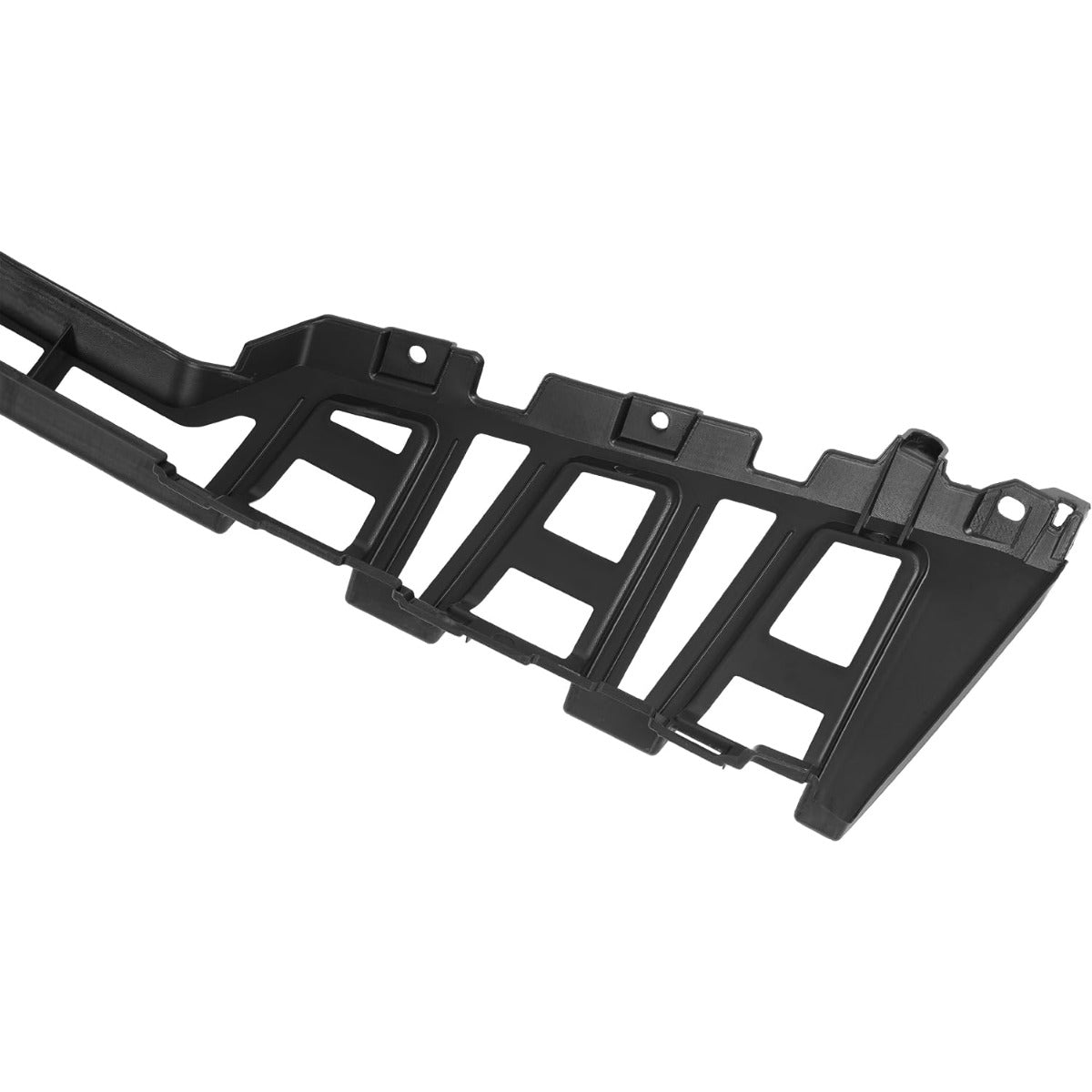 ALMULOO Front Bumper Bracket Compatible with 2018-2020 Toyota Sienna Replace for 5211508030 TO1041116 Bumper Support Mounting Bracket Plastic Unfinished Black