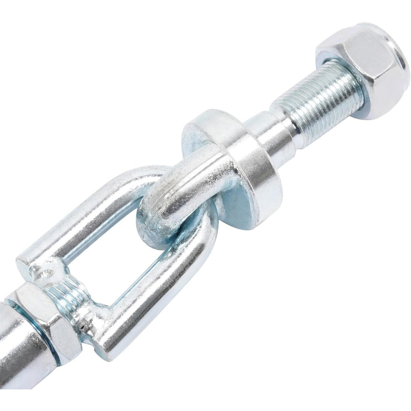 Stabilizer Sway Chain Compatible with Kubota B-Series Tractors 3 Point Hitch Steel White Zinc 2PCS