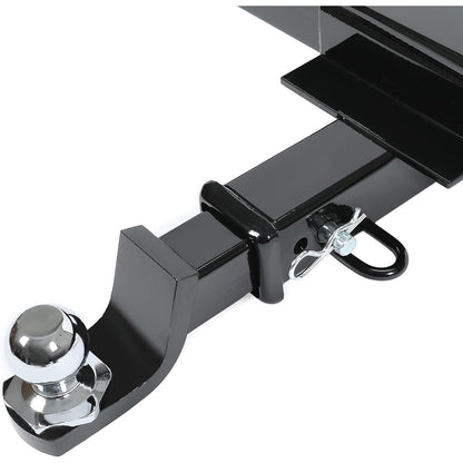 HECASA 2'' Class 3 Trailer Hitch Receiver Compatible with 2008-2020 Chrysler Town & Country Dodge Grand Caravan RAM C/V Tradesman Volkswagen Routan Steel Black Powder Coated (NN1400)