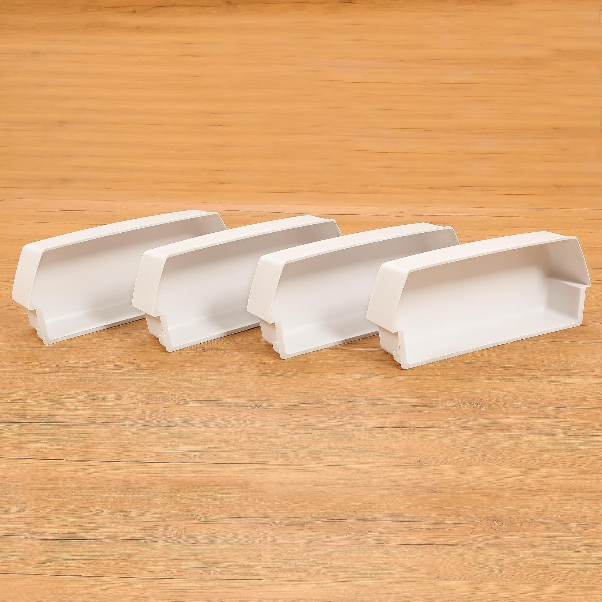 Kojem 2187172 Replacement Refrigerator Door Bin Shelf Compatible with Most Roper, Kitchenaid, Kirkland and Whirlpool models Refrigerator Door Bin White - 4 PCS