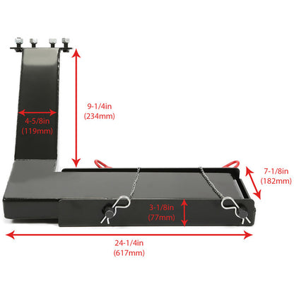 Swing Out Tire Carrier Fit For HUMVEE M998 M1026 H1 Hummer Military M1123 M1097