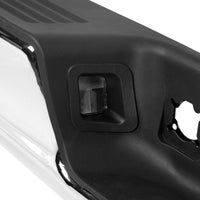 Load image into Gallery viewer, 03-09 Dodge RAM 1500 2500 3500 Rear Step Bumper Assembly Chrome detail
