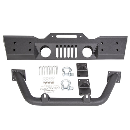 07-17 Jeep Wrangler JK Fog Light Housing Stubby Front Bumper family photo