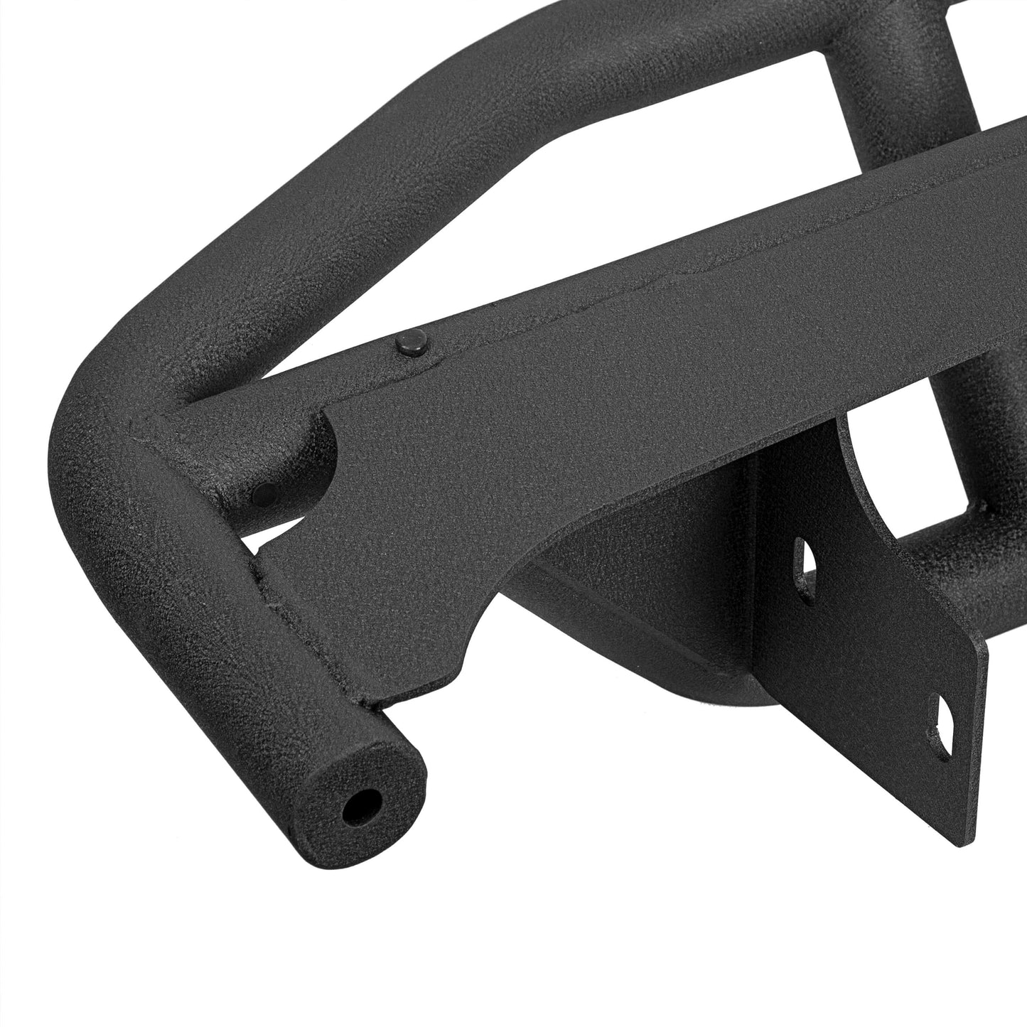 Black Textured Rear Bumper Guard for 2007-2018 Jeep Wrangler JK