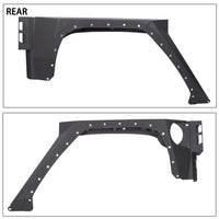 Load image into Gallery viewer, 07-18 Jeep Wrangler JK Body Armor Front+Rear Fender Flare rear
