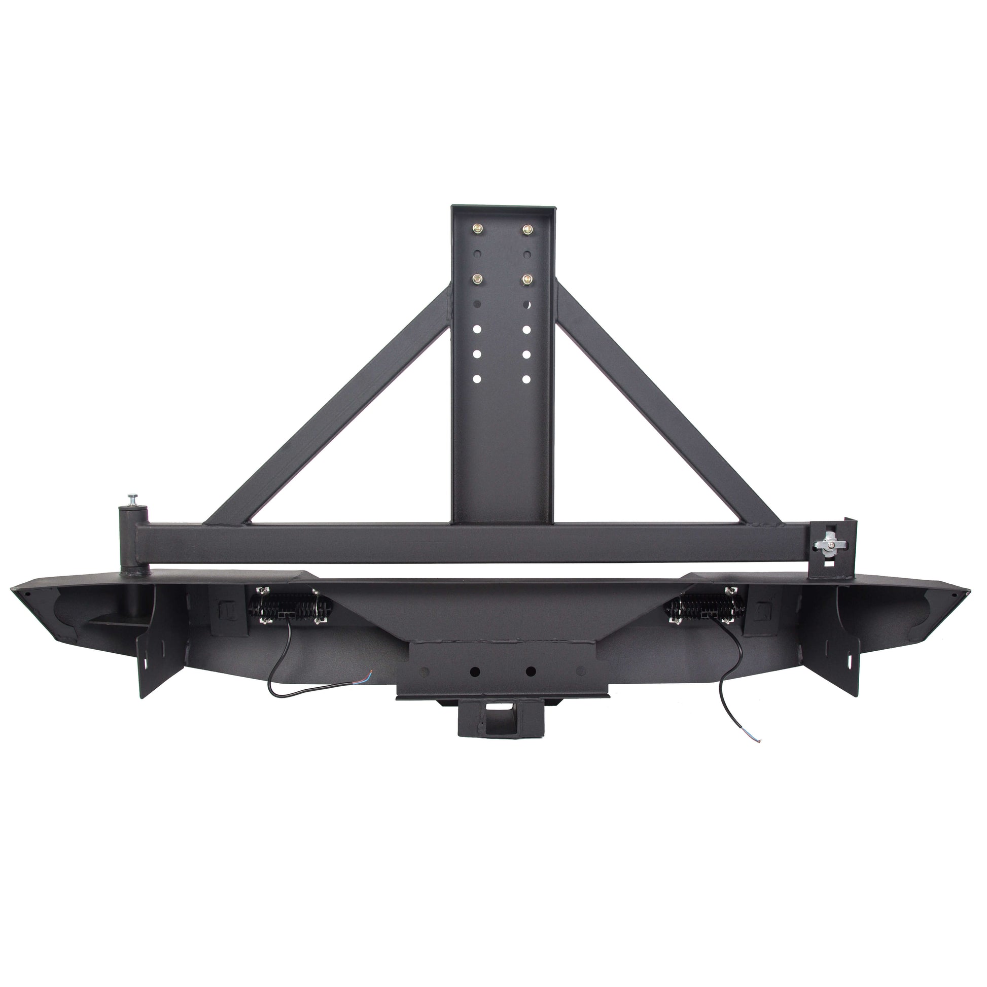 07-18 Jeep Wrangler JK Textured Black Rear Bumper