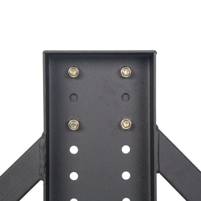 07-18 Jeep Wrangler JK Textured Black Rear Bumper detail