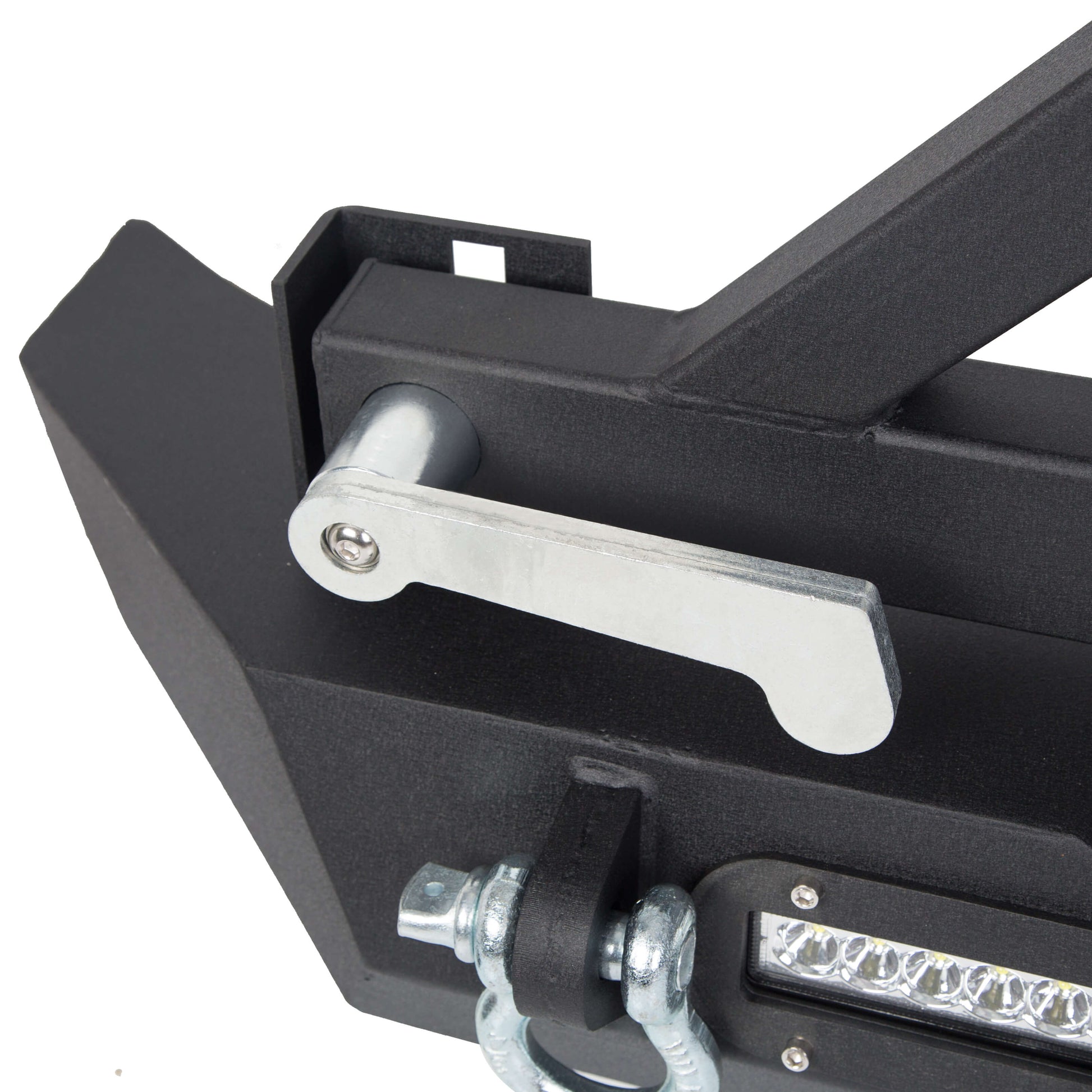 07-18 Jeep Wrangler JK Textured Black Rear Bumper detail