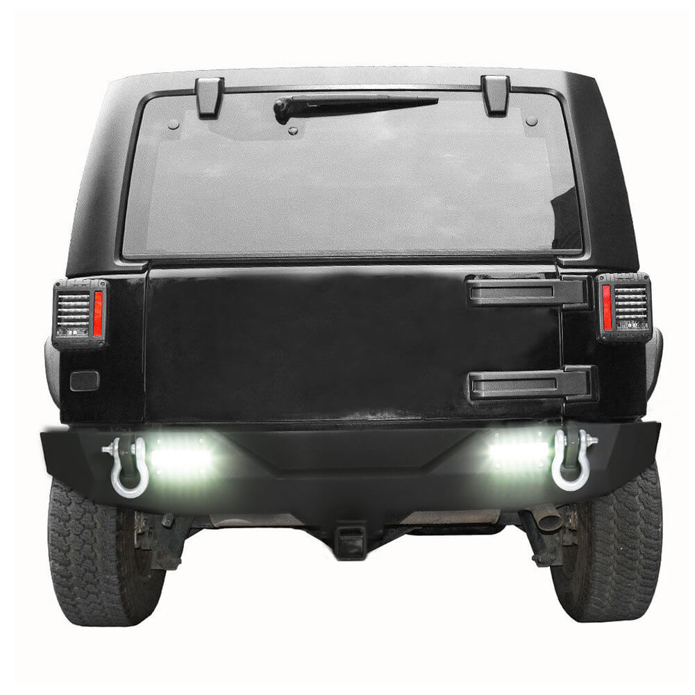 07-18 Jeep Wrangler  JK Textured Rear Bumper