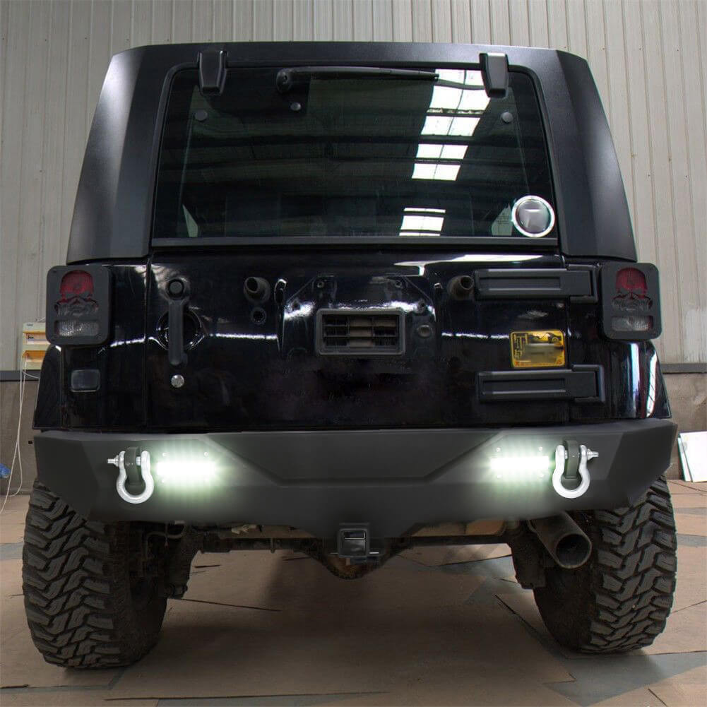 07-18 Jeep Wrangler  JK Textured Rear Bumper