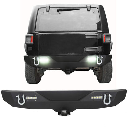 07-18 Jeep Wrangler  JK Textured Rear Bumper 