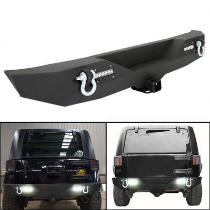 07-18 Jeep Wrangler  JK Textured Rear Bumper