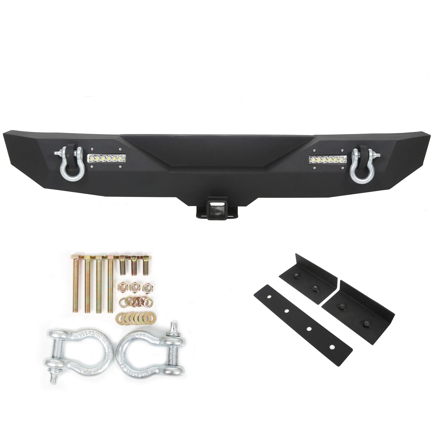 07-18 Jeep Wrangler  JK Textured Rear Bumper family photo