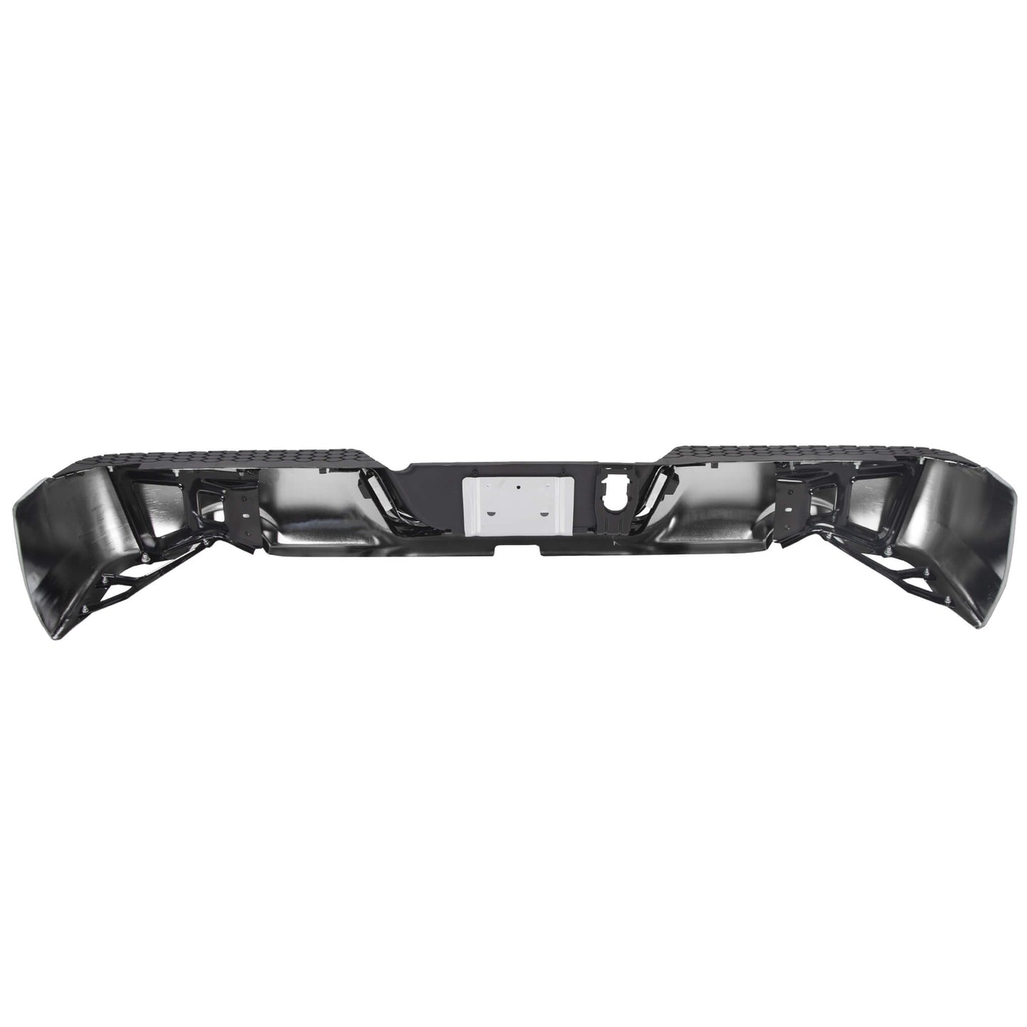 09-2018 Dodge RAM 1500 Complete Steel Chrome Black Rear Step Bumper