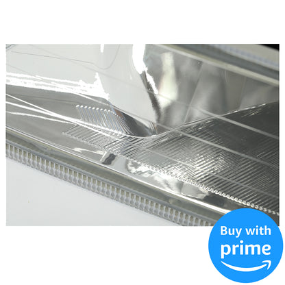 Fog Lights Lamps Compatible with 2011-2013 Honda Odyssey Replacement Assembly Fog Lamps with Bulbs & Wiring Harness & Switch Kit Chrome Housing Clear Lens