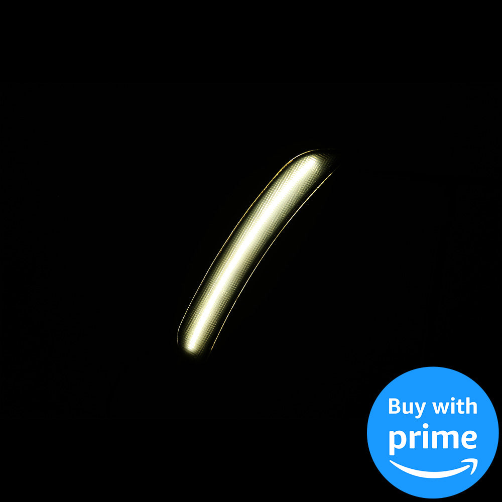 Side Marker Light Compatible with 2015-2022 Dodge Charger Side Marker Lamps Reflectors Front Rear LED Smoke Lens White Lights Replacement for 68214404AA 68214405AA 68214127AA 68214126AA 4Pcs